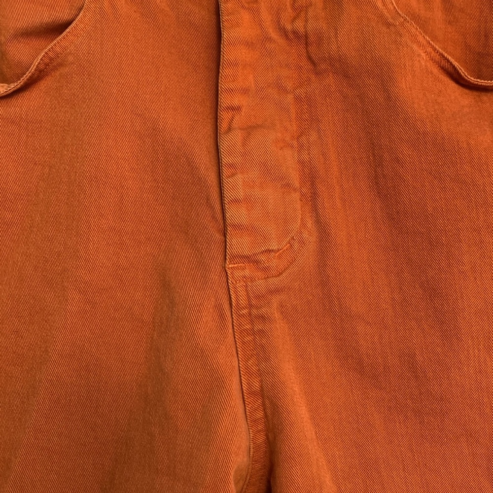 Whimsy + Row Flora Pant In Orange Wide Leg - Picture 16 of 16